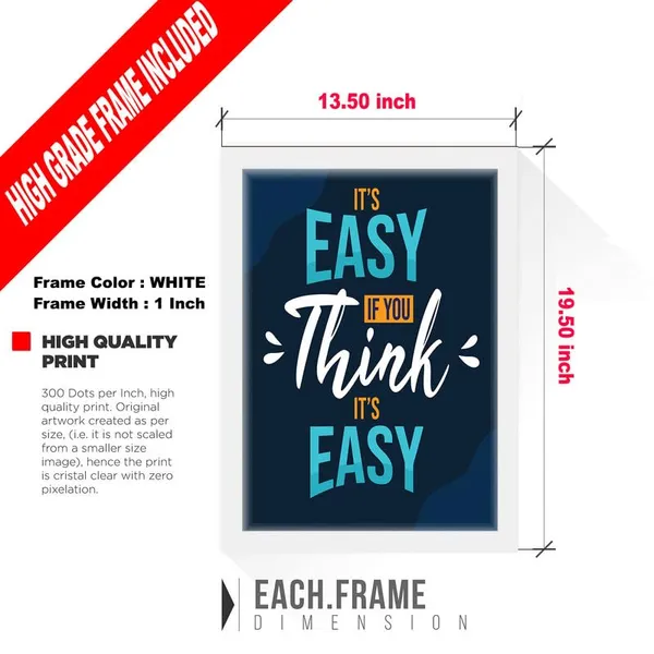 White__Abstract/Motivational_Framed_Painting/Posters,_Ready_|_For_Wall_Hanging,_Premium_Art_|_For_Home,_Office,_Living_Room_&_Bedroom_Wall_Decor,_(Size_-_13.50_X_19.50_In),_Frame_Color:_White,_Nrs016
