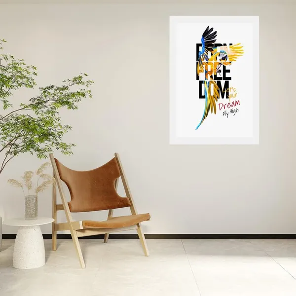 White__Abstract/Motivational_Framed_Painting/Posters,_Ready_|_For_Wall_Hanging,_Premium_Art_|_For_Home,_Office,_Living_Room_&_Bedroom_Wall_Decor,_(Size_-_13.50_X_19.50_In),_Frame_Color:_White,_Nrs022