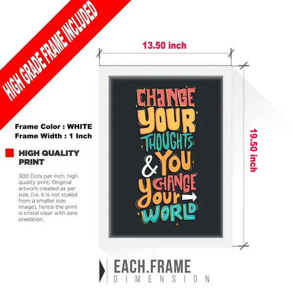 White__Abstract/Motivational_Framed_Painting/Posters,_Ready_|_For_Wall_Hanging,_Premium_Art_|_For_Home,_Office,_Living_Room_&_Bedroom_Wall_Decor,_(Size_-_13.50_X_19.50_In),_Frame_Color:_White,_Nrs026