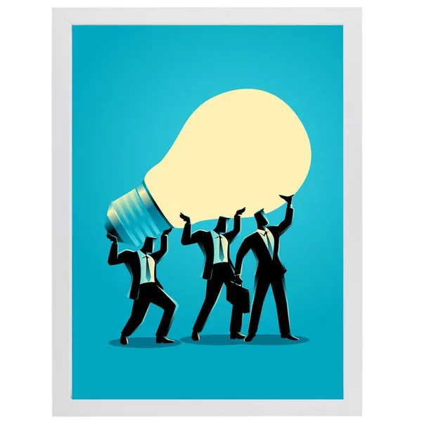 White__Abstract/Motivational_Framed_Painting/Posters,_Ready_|_For_Wall_Hanging,_Premium_Art_|_For_Home,_Office,_Living_Room_&_Bedroom_Wall_Decor,_(Size_-_13.50_X_19.50_In),_Frame_Color:_White,_Nrs030