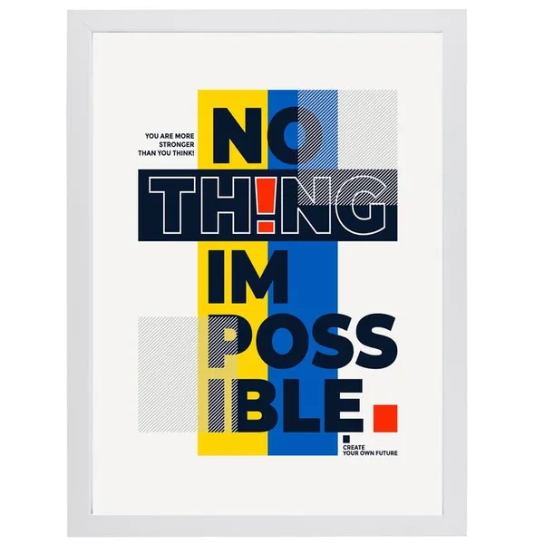 White__Abstract/Motivational_Framed_Painting/Posters,_Ready_|_For_Wall_Hanging,_Premium_Art_|_For_Home,_Office,_Living_Room_&_Bedroom_Wall_Decor,_(Size_-_13.50_X_19.50_In),_Frame_Color:_White,_Nrs032