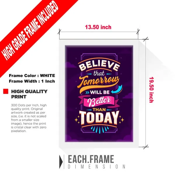 White__Abstract/Motivational_Framed_Painting/Posters,_Ready_|_For_Wall_Hanging,_Premium_Art_|_For_Home,_Office,_Living_Room_&_Bedroom_Wall_Decor,_(Size_-_13.50_X_19.50_In),_Frame_Color:_White,_Nrs048