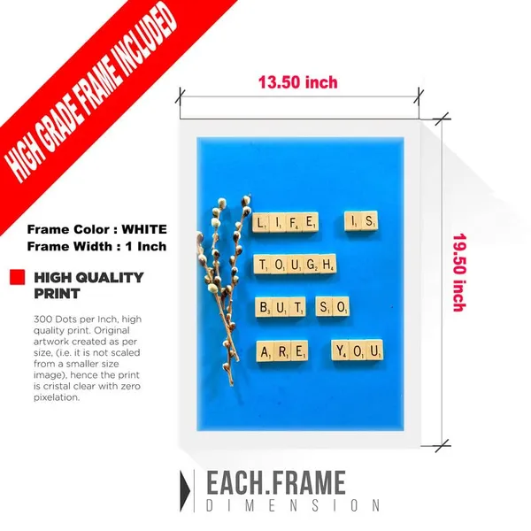 White__Abstract/Motivational_Framed_Painting/Posters,_Ready_|_For_Wall_Hanging,_Premium_Art_|_For_Home,_Office,_Living_Room_&_Bedroom_Wall_Decor,_(Size_-_13.50_X_19.50_In),_Frame_Color:_White,_Nrs081