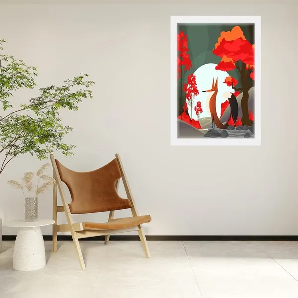 White__Abstract/Motivational_Framed_Painting/Posters,_Ready_|_For_Wall_Hanging,_Premium_Art_|_For_Home,_Office,_Living_Room_&_Bedroom_Wall_Decor,_(Size_-_13.50_X_19.50_In),_Frame_Color:_White,_Nrs227
