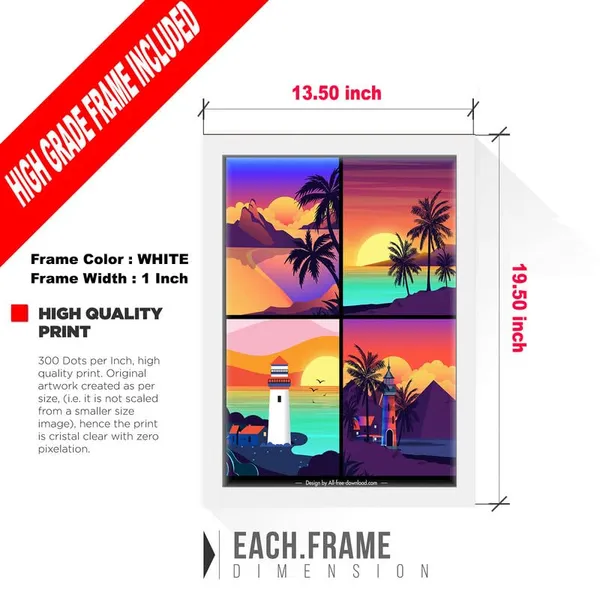 Multicolor_Abstract/Motivational_Framed_Painting/Posters,_Ready_|_For_Wall_Hanging,_Premium_Art_|_For_Home,_Office,_Living_Room_&_Bedroom_Wall_Decor,_(Size_-_13.50_X_19.50_In),_Frame_Color:_White,_Nrs233