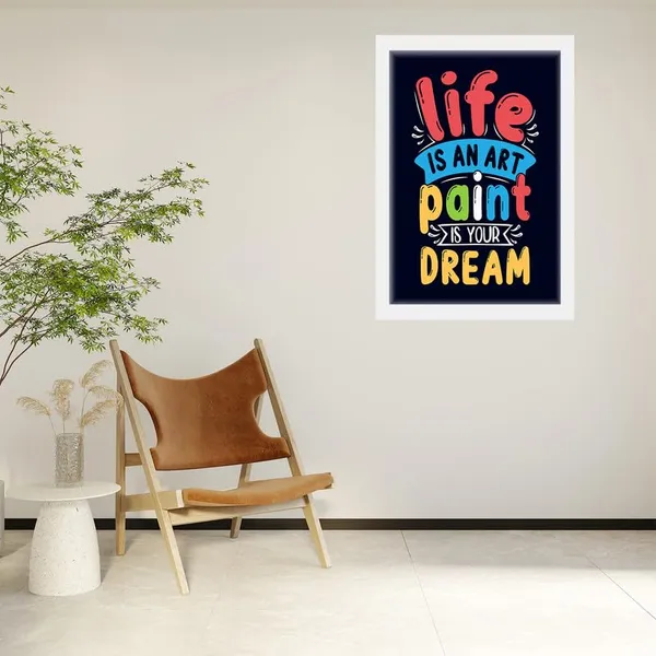 White__Abstract/Motivational_Framed_Painting/Posters,_Ready_|_For_Wall_Hanging,_Premium_Art_|_For_Home,_Office,_Living_Room_&_Bedroom_Wall_Decor,_(Size_-_13.50_X_19.50_In),_Frame_Color:_White,_Nrs264