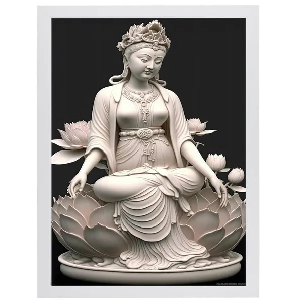 White__Abstract/Motivational_Framed_Painting/Posters,_Ready_|_For_Wall_Hanging,_Premium_Art_|_For_Home,_Office,_Living_Room_&_Bedroom_Wall_Decor,_(Size_-_13.50_X_19.50_In),_Frame_Color:_White,_Nrs276