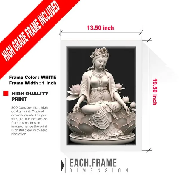 White__Abstract/Motivational_Framed_Painting/Posters,_Ready_|_For_Wall_Hanging,_Premium_Art_|_For_Home,_Office,_Living_Room_&_Bedroom_Wall_Decor,_(Size_-_13.50_X_19.50_In),_Frame_Color:_White,_Nrs276