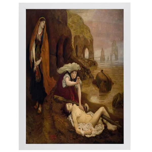 White__Abstract/Motivational_Framed_Painting/Posters,_Ready_|_For_Wall_Hanging,_Premium_Art_|_For_Home,_Office,_Living_Room_&_Bedroom_Wall_Decor,_(Size_-_13.50_X_19.50_In),_Frame_Color:_White,_Nrs283