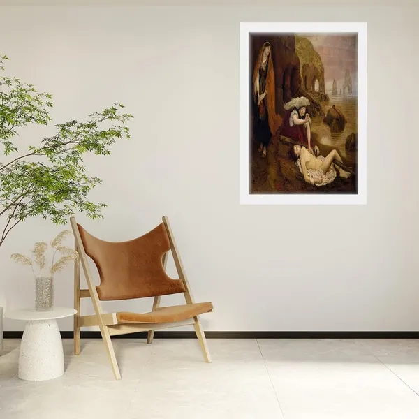 White__Abstract/Motivational_Framed_Painting/Posters,_Ready_|_For_Wall_Hanging,_Premium_Art_|_For_Home,_Office,_Living_Room_&_Bedroom_Wall_Decor,_(Size_-_13.50_X_19.50_In),_Frame_Color:_White,_Nrs283