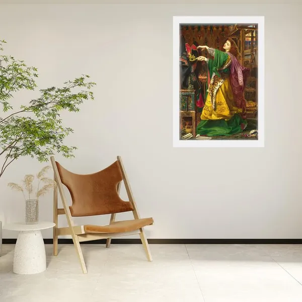 White__Abstract/Motivational_Framed_Painting/Posters,_Ready_|_For_Wall_Hanging,_Premium_Art_|_For_Home,_Office,_Living_Room_&_Bedroom_Wall_Decor,_(Size_-_13.50_X_19.50_In),_Frame_Color:_White,_Nrs311