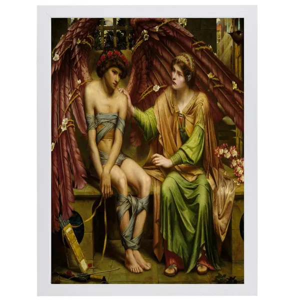 White__Abstract/Motivational_Framed_Painting/Posters,_Ready_|_For_Wall_Hanging,_Premium_Art_|_For_Home,_Office,_Living_Room_&_Bedroom_Wall_Decor,_(Size_-_13.50_X_19.50_In),_Frame_Color:_White,_Nrs320