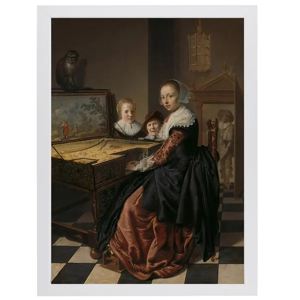 White__Abstract/Motivational_Framed_Painting/Posters,_Ready_|_For_Wall_Hanging,_Premium_Art_|_For_Home,_Office,_Living_Room_&_Bedroom_Wall_Decor,_(Size_-_13.50_X_19.50_In),_Frame_Color:_White,_Nrs396