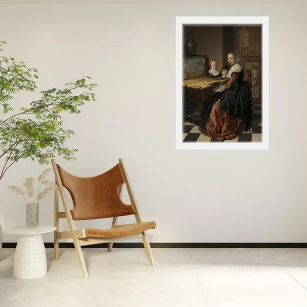 White__Abstract/Motivational_Framed_Painting/Posters,_Ready_|_For_Wall_Hanging,_Premium_Art_|_For_Home,_Office,_Living_Room_&_Bedroom_Wall_Decor,_(Size_-_13.50_X_19.50_In),_Frame_Color:_White,_Nrs396