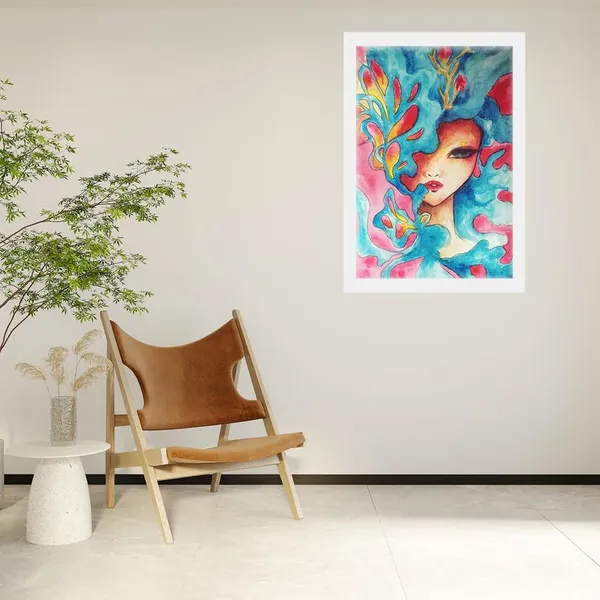 Multicolor_Abstract/Motivational_Framed_Painting/Posters,_Ready_|_For_Wall_Hanging,_Premium_Art_|_For_Home,_Office,_Living_Room_&_Bedroom_Wall_Decor,_(Size_-_13.50_X_19.50_In),_Frame_Color:_White,_Nrs400