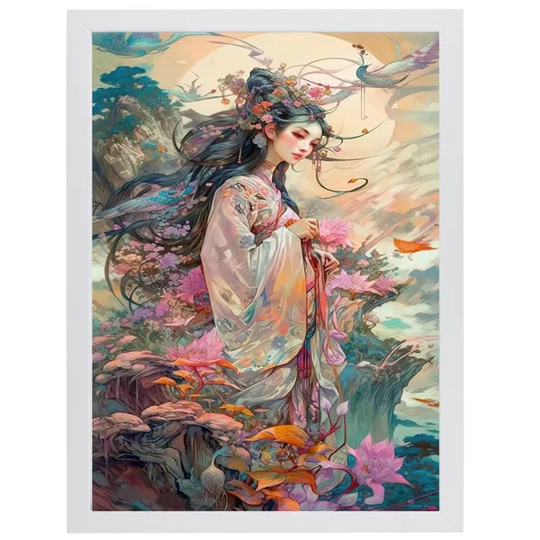 White__Abstract/Motivational_Framed_Painting/Posters,_Ready_|_For_Wall_Hanging,_Premium_Art_|_For_Home,_Office,_Living_Room_&_Bedroom_Wall_Decor,_(Size_-_13.50_X_19.50_In),_Frame_Color:_White,_Nrs402