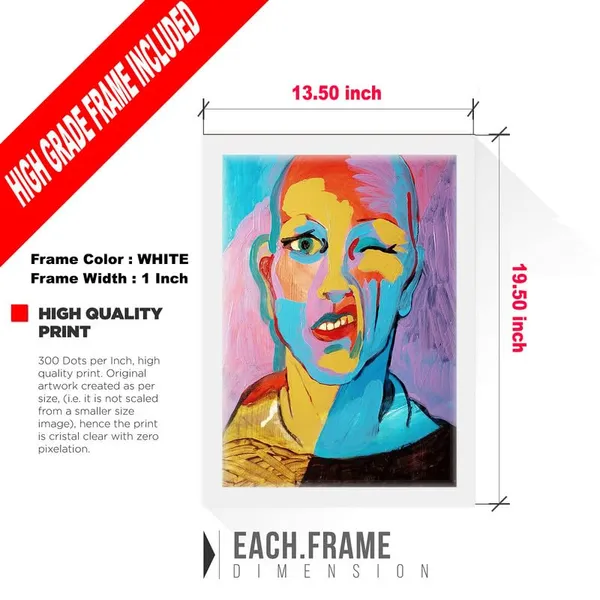 White__Abstract/Motivational_Framed_Painting/Posters,_Ready_|_For_Wall_Hanging,_Premium_Art_|_For_Home,_Office,_Living_Room_&_Bedroom_Wall_Decor,_(Size_-_13.50_X_19.50_In),_Frame_Color:_White,_Nrs430