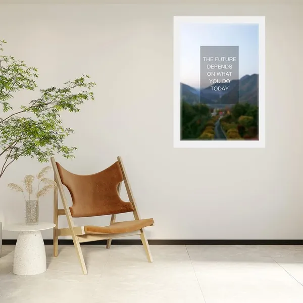 White__Abstract/Motivational_Framed_Painting/Posters,_Ready_|_For_Wall_Hanging,_Premium_Art_|_For_Home,_Office,_Living_Room_&_Bedroom_Wall_Decor,_(Size_-_13.50_X_19.50_In),_Frame_Color:_White,_Nrs433