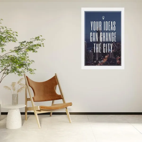 White__Abstract/Motivational_Framed_Painting/Posters,_Ready_|_For_Wall_Hanging,_Premium_Art_|_For_Home,_Office,_Living_Room_&_Bedroom_Wall_Decor,_(Size_-_13.50_X_19.50_In),_Frame_Color:_White,_Nrs436