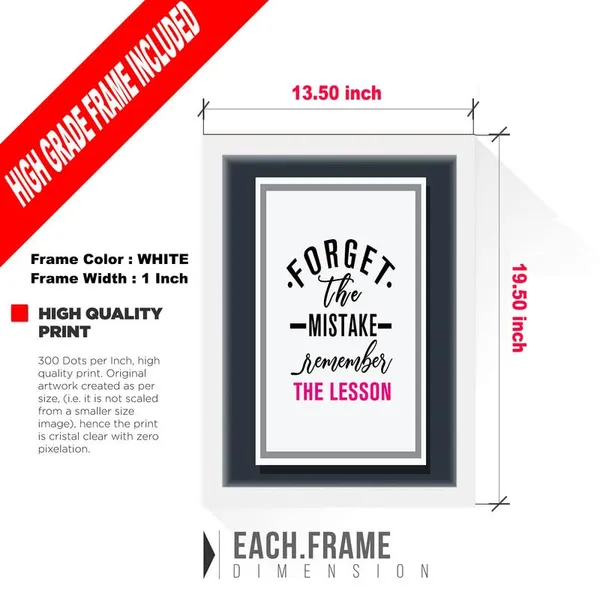 White__Abstract/Motivational_Framed_Painting/Posters,_Ready_|_For_Wall_Hanging,_Premium_Art_|_For_Home,_Office,_Living_Room_&_Bedroom_Wall_Decor,_(Size_-_13.50_X_19.50_In),_Frame_Color:_White,_Nrs439