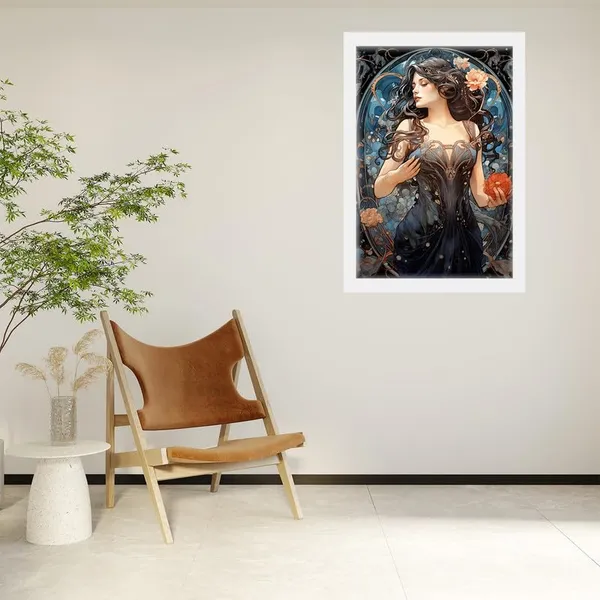 Multicolor_Abstract/Motivational_Framed_Painting/Posters,_Ready_|_For_Wall_Hanging,_Premium_Art_|_For_Home,_Office,_Living_Room_&_Bedroom_Wall_Decor,_(Size_-_13.50_X_19.50_In),_Frame_Color:_White,_Nrs442