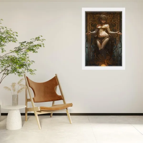 White__Abstract/Motivational_Framed_Painting/Posters,_Ready_|_For_Wall_Hanging,_Premium_Art_|_For_Home,_Office,_Living_Room_&_Bedroom_Wall_Decor,_(Size_-_13.50_X_19.50_In),_Frame_Color:_White,_Nrs460