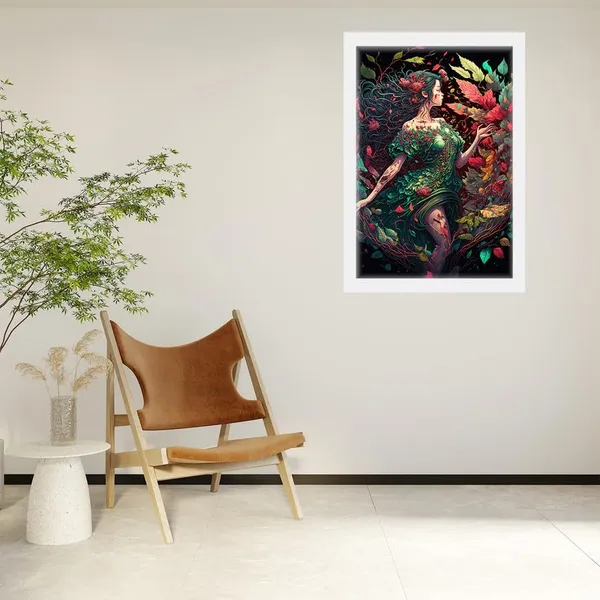 White__Abstract/Motivational_Framed_Painting/Posters,_Ready_|_For_Wall_Hanging,_Premium_Art_|_For_Home,_Office,_Living_Room_&_Bedroom_Wall_Decor,_(Size_-_13.50_X_19.50_In),_Frame_Color:_White,_Nrs461