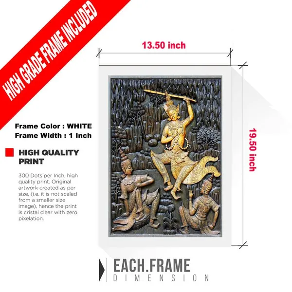 Multicolor_Abstract/Motivational_Framed_Painting/Posters,_Ready_|_For_Wall_Hanging,_Premium_Art_|_For_Home,_Office,_Living_Room_&_Bedroom_Wall_Decor,_(Size_-_13.50_X_19.50_In),_Frame_Color:_White,_Nrs462