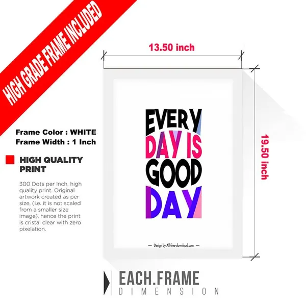 White__Abstract/Motivational_Framed_Painting/Posters,_Ready_|_For_Wall_Hanging,_Premium_Art_|_For_Home,_Office,_Living_Room_&_Bedroom_Wall_Decor,_(Size_-_13.50_X_19.50_In),_Frame_Color:_White,_Nrs465