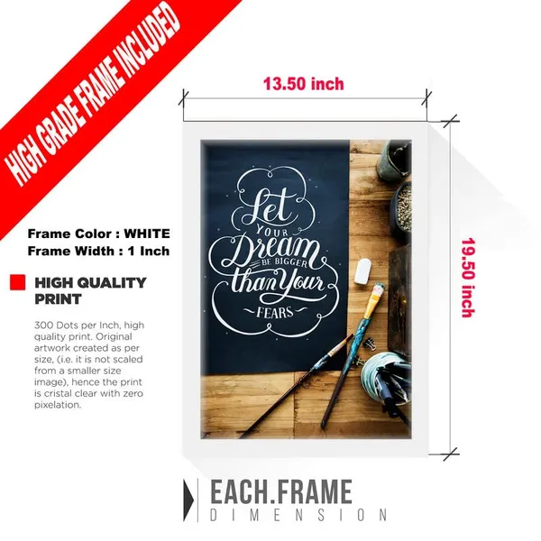 White__Abstract/Motivational_Framed_Painting/Posters,_Ready_|_For_Wall_Hanging,_Premium_Art_|_For_Home,_Office,_Living_Room_&_Bedroom_Wall_Decor,_(Size_-_13.50_X_19.50_In),_Frame_Color:_White,_Nrs468
