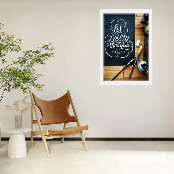 White__Abstract/Motivational_Framed_Painting/Posters,_Ready_|_For_Wall_Hanging,_Premium_Art_|_For_Home,_Office,_Living_Room_&_Bedroom_Wall_Decor,_(Size_-_13.50_X_19.50_In),_Frame_Color:_White,_Nrs468