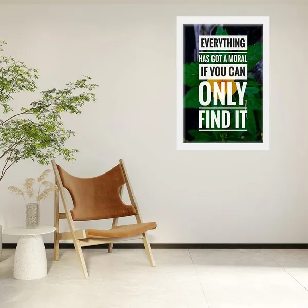 White__Abstract/Motivational_Framed_Painting/Posters,_Ready_|_For_Wall_Hanging,_Premium_Art_|_For_Home,_Office,_Living_Room_&_Bedroom_Wall_Decor,_(Size_-_13.50_X_19.50_In),_Frame_Color:_White,_Nrs470