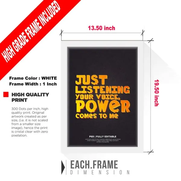 White__Abstract/Motivational_Framed_Painting/Posters,_Ready_|_For_Wall_Hanging,_Premium_Art_|_For_Home,_Office,_Living_Room_&_Bedroom_Wall_Decor,_(Size_-_13.50_X_19.50_In),_Frame_Color:_White,_Nrs476