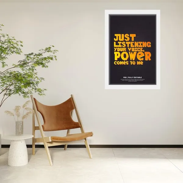 White__Abstract/Motivational_Framed_Painting/Posters,_Ready_|_For_Wall_Hanging,_Premium_Art_|_For_Home,_Office,_Living_Room_&_Bedroom_Wall_Decor,_(Size_-_13.50_X_19.50_In),_Frame_Color:_White,_Nrs476
