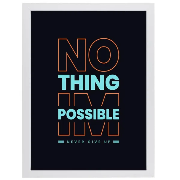 White__Abstract/Motivational_Framed_Painting/Posters,_Ready_|_For_Wall_Hanging,_Premium_Art_|_For_Home,_Office,_Living_Room_&_Bedroom_Wall_Decor,_(Size_-_13.50_X_19.50_In),_Frame_Color:_White,_Nrs482
