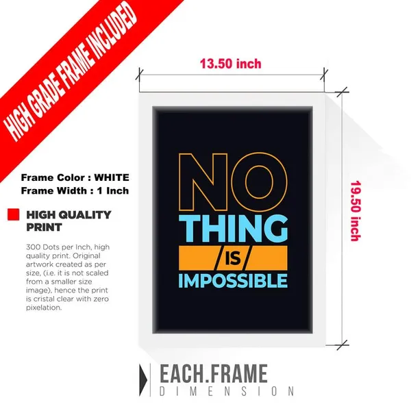 White__Abstract/Motivational_Framed_Painting/Posters,_Ready_|_For_Wall_Hanging,_Premium_Art_|_For_Home,_Office,_Living_Room_&_Bedroom_Wall_Decor,_(Size_-_13.50_X_19.50_In),_Frame_Color:_White,_Nrs483