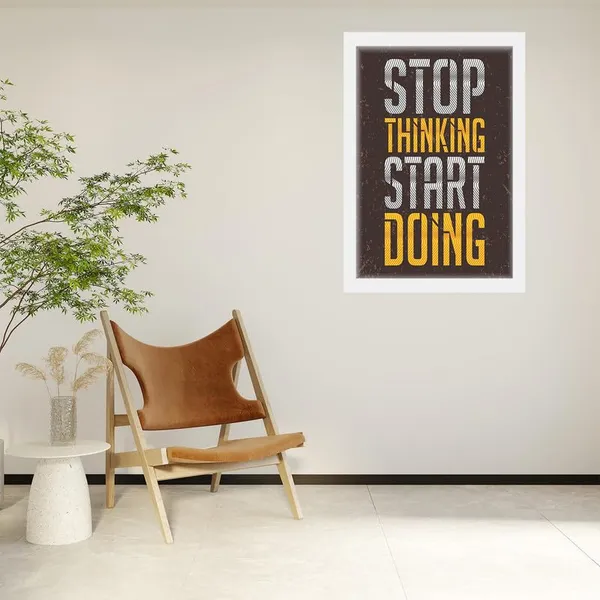 White__Abstract/Motivational_Framed_Painting/Posters,_Ready_|_For_Wall_Hanging,_Premium_Art_|_For_Home,_Office,_Living_Room_&_Bedroom_Wall_Decor,_(Size_-_13.50_X_19.50_In),_Frame_Color:_White,_Nrs486