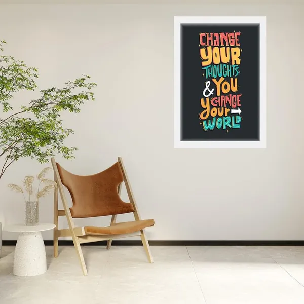 White__Abstract/Motivational_Framed_Painting/Posters,_Ready_|_For_Wall_Hanging,_Premium_Art_|_For_Home,_Office,_Living_Room_&_Bedroom_Wall_Decor,_(Size_-_13.50_X_19.50_In),_Frame_Color:_White,_Nrs491