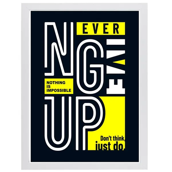 White__Abstract/Motivational_Framed_Painting/Posters,_Ready_|_For_Wall_Hanging,_Premium_Art_|_For_Home,_Office,_Living_Room_&_Bedroom_Wall_Decor,_(Size_-_13.50_X_19.50_In),_Frame_Color:_White,_Nrs499