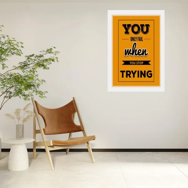 White__Abstract/Motivational_Framed_Painting/Posters,_Ready_|_For_Wall_Hanging,_Premium_Art_|_For_Home,_Office,_Living_Room_&_Bedroom_Wall_Decor,_(Size_-_13.50_X_19.50_In),_Frame_Color:_White,_Nrs521
