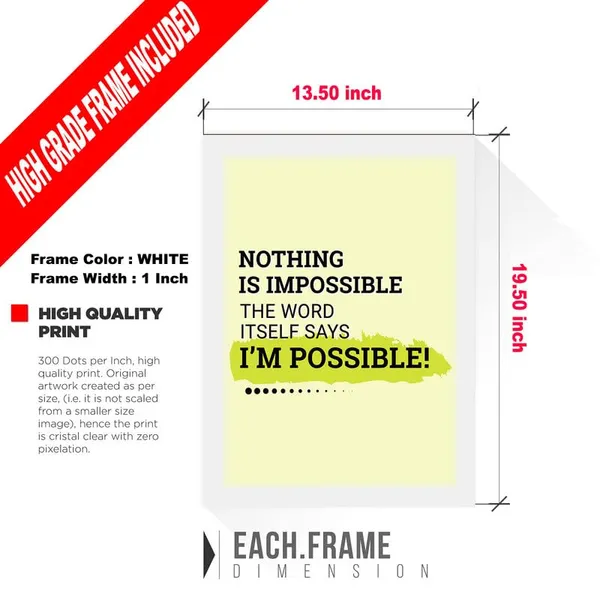 White__Abstract/Motivational_Framed_Painting/Posters,_Ready_|_For_Wall_Hanging,_Premium_Art_|_For_Home,_Office,_Living_Room_&_Bedroom_Wall_Decor,_(Size_-_13.50_X_19.50_In),_Frame_Color:_White,_Nrs549