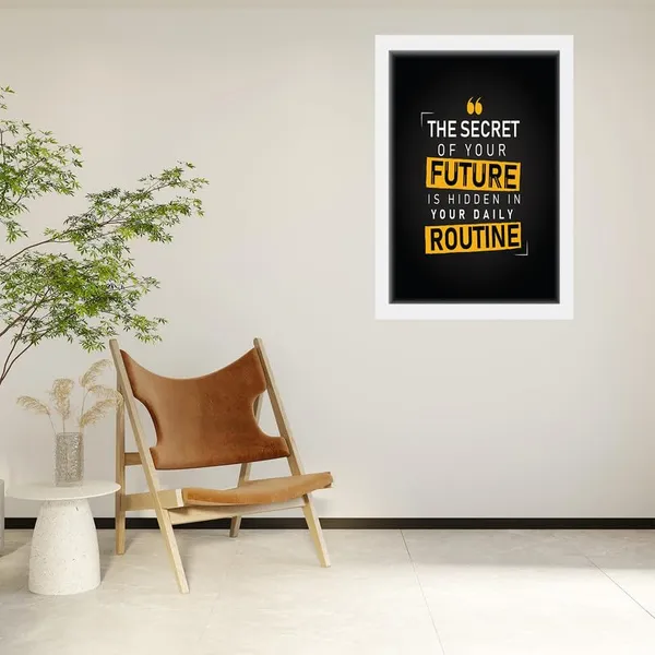 White__Abstract/Motivational_Framed_Painting/Posters,_Ready_|_For_Wall_Hanging,_Premium_Art_|_For_Home,_Office,_Living_Room_&_Bedroom_Wall_Decor,_(Size_-_13.50_X_19.50_In),_Frame_Color:_White,_Nrs551