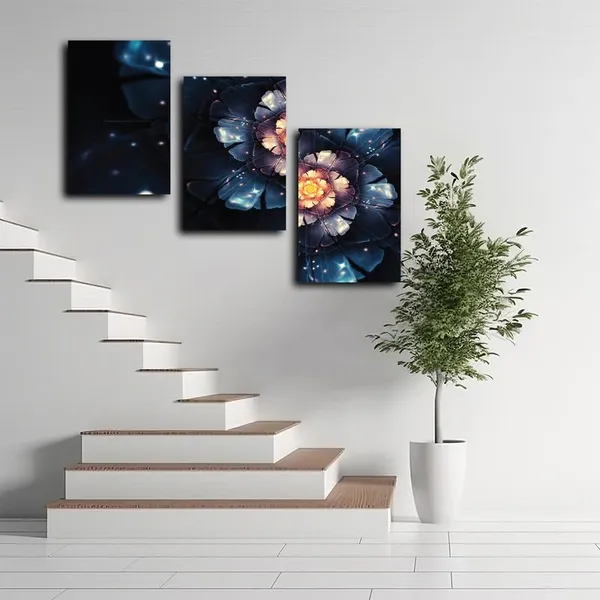 Multicolor_Abstract_Canvas_Wall_Art_|_For_Living_Room_Wall_Decor_|_For_Bedroom_Office_Decoration,_Wall_Decoration_Large_Painting_Artwork_Set_Of_3_Piece,_Each_Panel_Size_12_X_18,_S31526