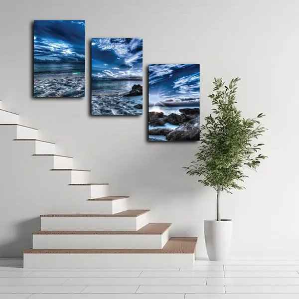Multicolor_Abstract_Canvas_Wall_Art_|_For_Living_Room_Wall_Decor_|_For_Bedroom_Office_Decoration,_Wall_Decoration_Large_Painting_Artwork_Set_Of_3_Piece,_Each_Panel_Size_12_X_18,_S31588