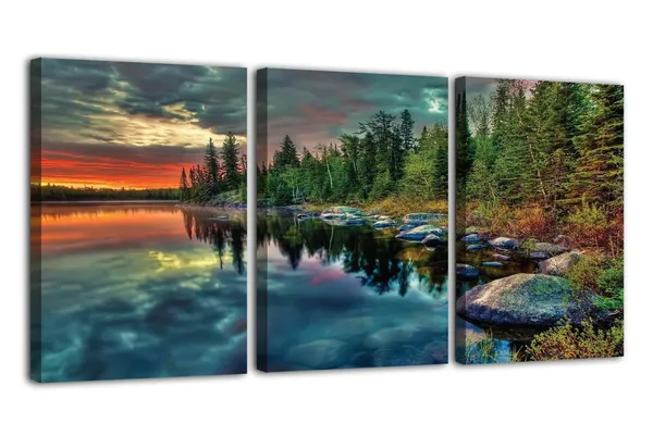 Multicolor_Abstract_Canvas_Wall_Art_|_For_Living_Room_Wall_Decor_|_For_Bedroom_Office_Decoration,_Wall_Decoration_Large_Painting_Artwork_Set_Of_3_Piece,_Each_Panel_Size_12_X_18,_S31606