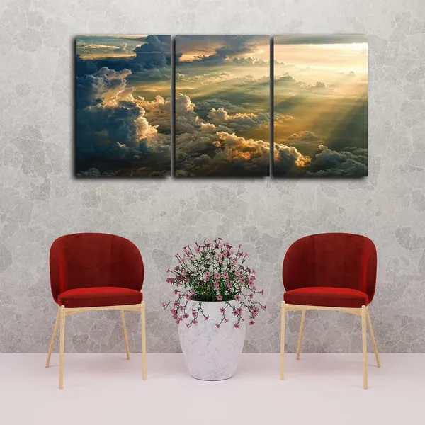 Multicolor_Abstract_Canvas_Wall_Art_|_For_Living_Room_Wall_Decor_|_For_Bedroom_Office_Decoration,_Wall_Decoration_Large_Painting_Artwork_Set_Of_3_Piece,_Each_Panel_Size_12_X_18,_S31670
