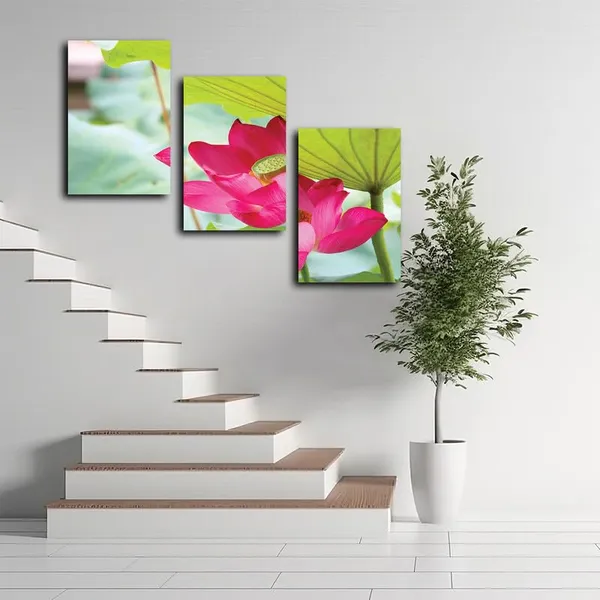 Multicolor_Abstract_Canvas_Wall_Art_|_For_Living_Room_Wall_Decor_|_For_Bedroom_Office_Decoration,_Wall_Decoration_Large_Painting_Artwork_Set_Of_3_Piece,_Each_Panel_Size_12_X_18,_S31725