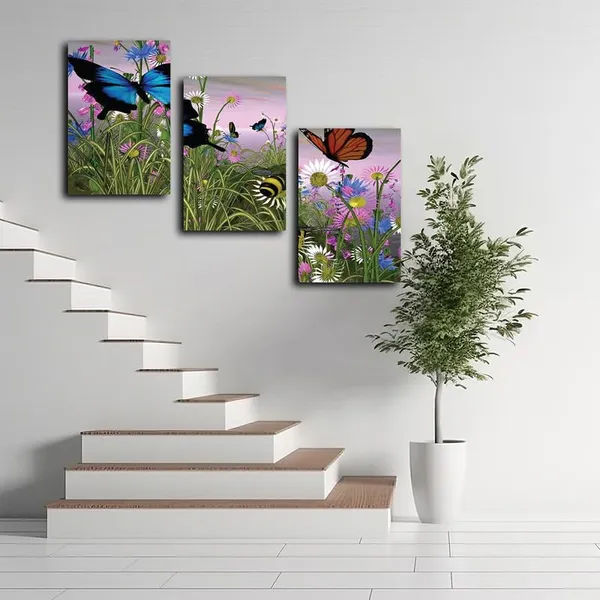 Multicolor_Abstract_Canvas_Wall_Art_|_For_Living_Room_Wall_Decor_|_For_Bedroom_Office_Decoration,_Wall_Decoration_Large_Painting_Artwork_Set_Of_3_Piece,_Each_Panel_Size_12_X_18,_S31728