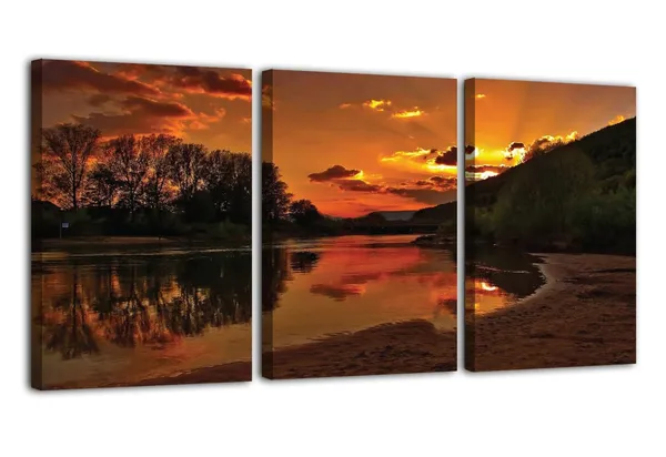 Multicolor_Abstract_Canvas_Wall_Art_|_For_Living_Room_Wall_Decor_|_For_Bedroom_Office_Decoration,_Wall_Decoration_Large_Painting_Artwork_Set_Of_3_Piece,_Each_Panel_Size_12_X_18,_S31773