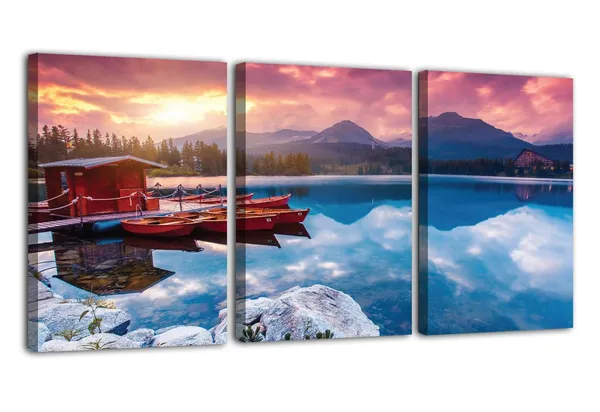 Multicolor_Abstract_Canvas_Wall_Art_|_For_Living_Room_Wall_Decor_|_For_Bedroom_Office_Decoration,_Wall_Decoration_Large_Painting_Artwork_Set_Of_3_Piece,_Each_Panel_Size_12_X_18,_S31806